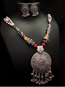 Oxidized Jewelry Set